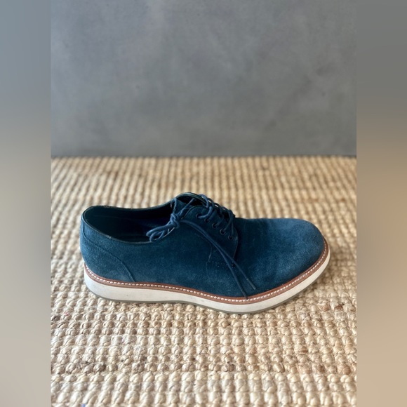 Aldo navy suede derbys - Picture 3 of 4